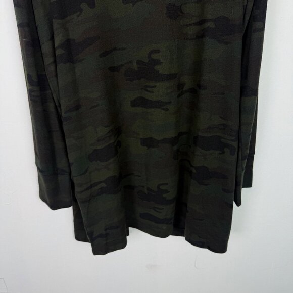 NWT Sanctuary Camo Print Open Front Long Sleeve Cardigan Sweater Size Large L - Picture 12 of 13